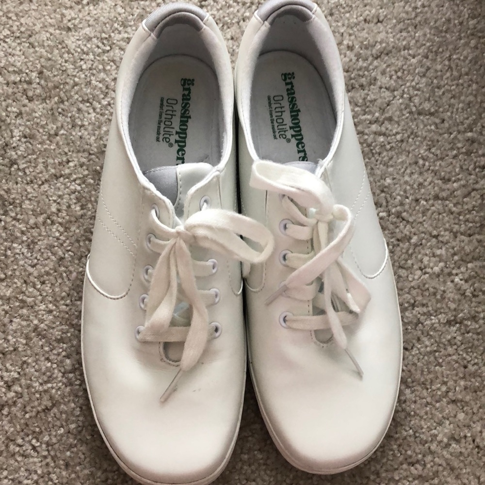 Grasshoppers White Sneakers